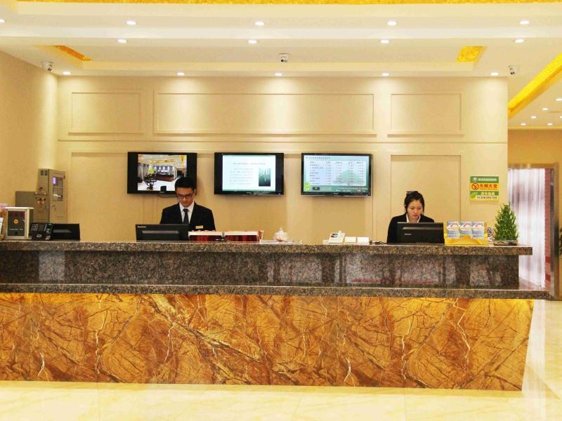 Greentree Inn Shandong Qingdao Development District Sdust Express Hotel Kültér fotó