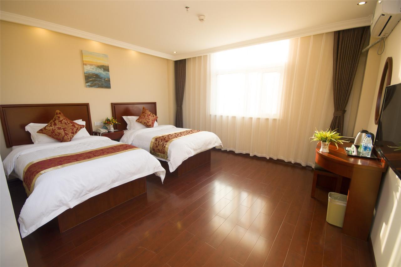 Greentree Inn Shandong Qingdao Development District Sdust Express Hotel Kültér fotó